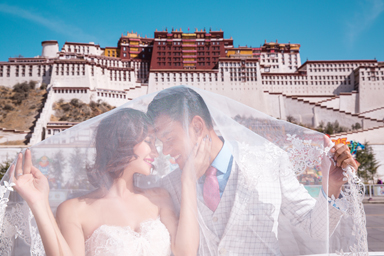 西藏婚纱照