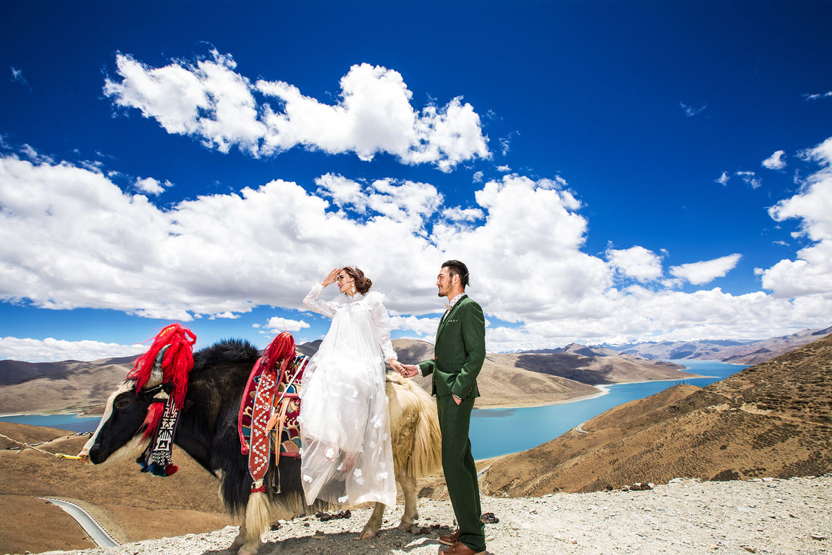 羊湖_西藏婚纱摄影