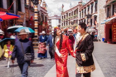 拉萨婚纱摄影，西藏婚纱摄影