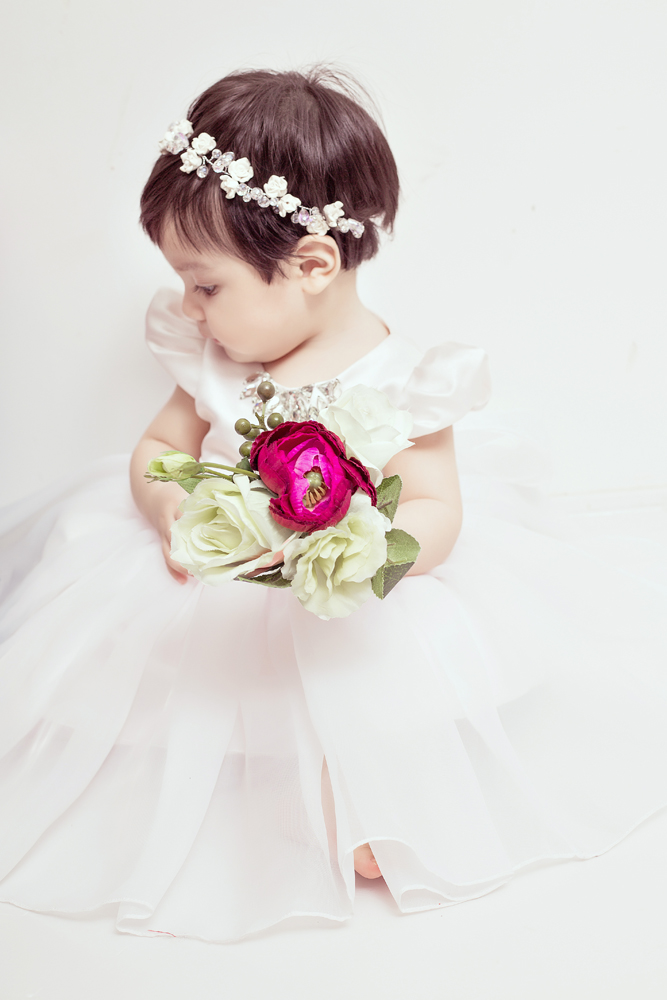 周岁-公主Baby-白雪公主_西藏婚纱摄影
