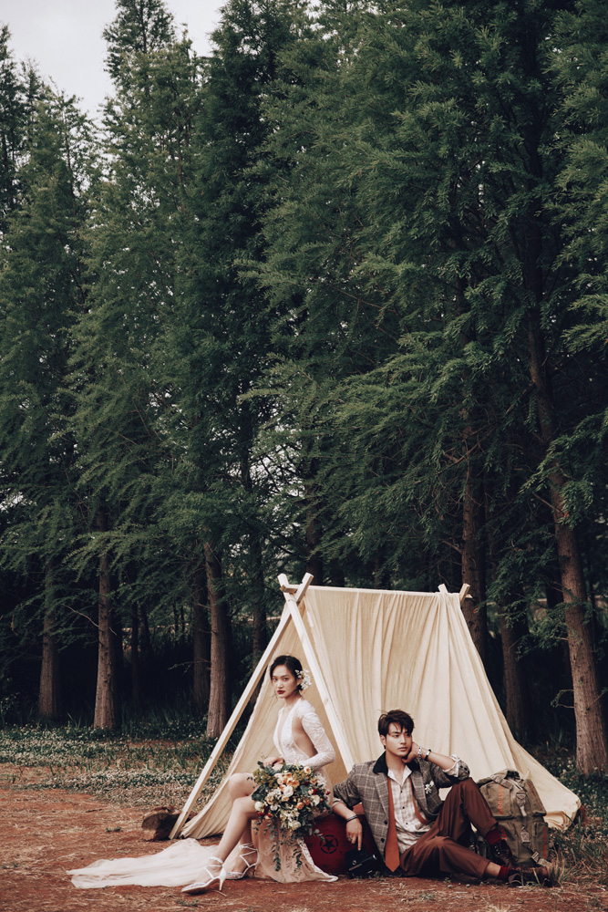 松林帐篷