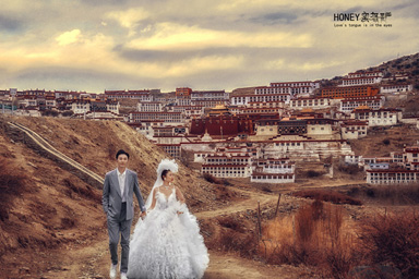 拉萨婚纱摄影 拉萨婚纱照 西藏旅拍 西藏婚纱摄影