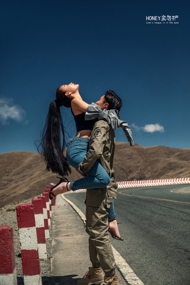 转山公路-理想邦_西藏婚纱摄影