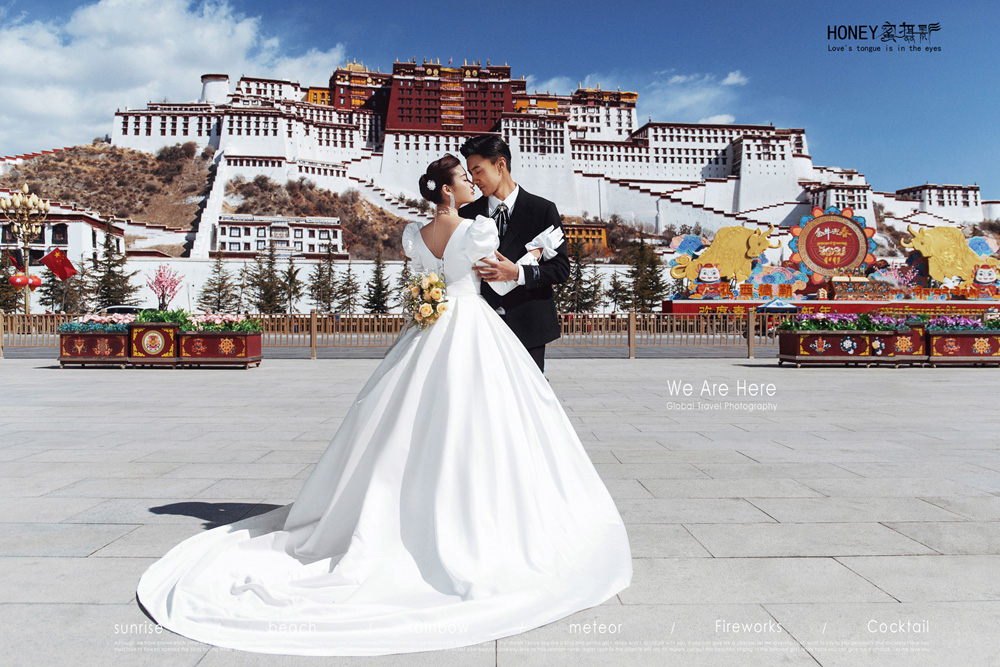 布达拉宫-怦然心动_西藏婚纱摄影