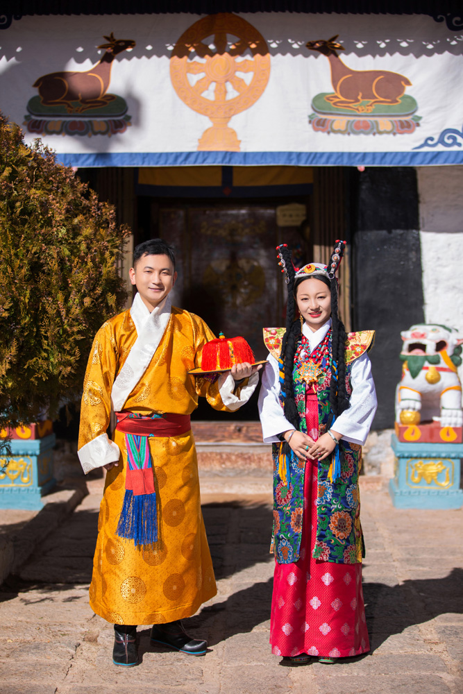 丹增次旦&贵桑拉姆_西藏婚纱摄影