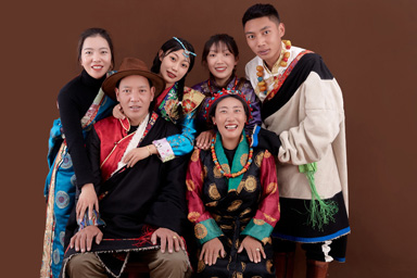 拉萨全家福 西藏全家福 拉萨亲子 西藏亲子照