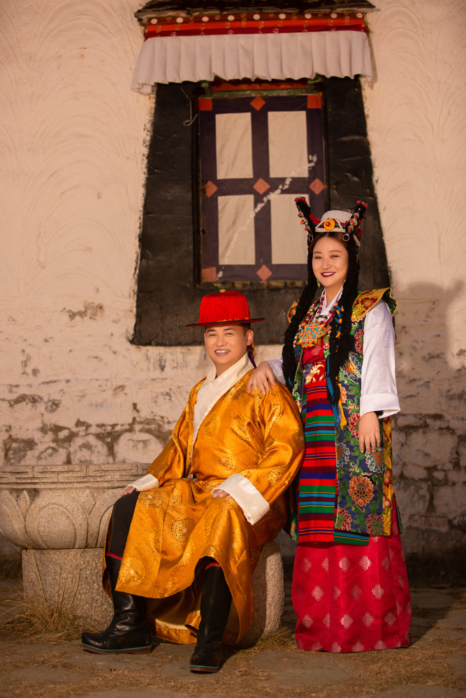 洛桑尼玛&尼珍_西藏婚纱摄影