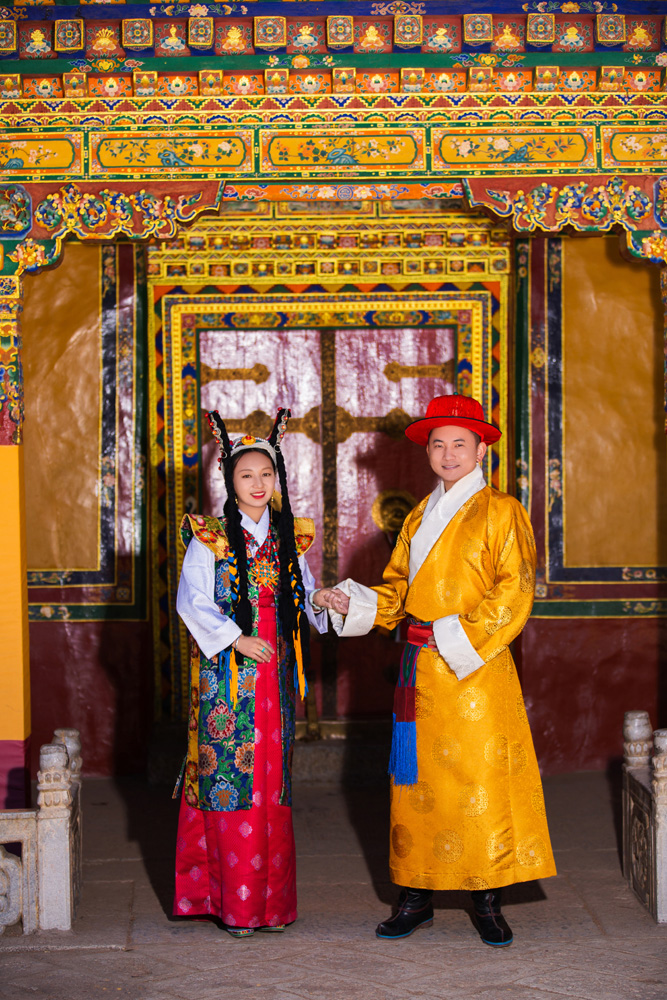 丹增次旦&贵桑拉姆_西藏婚纱摄影
