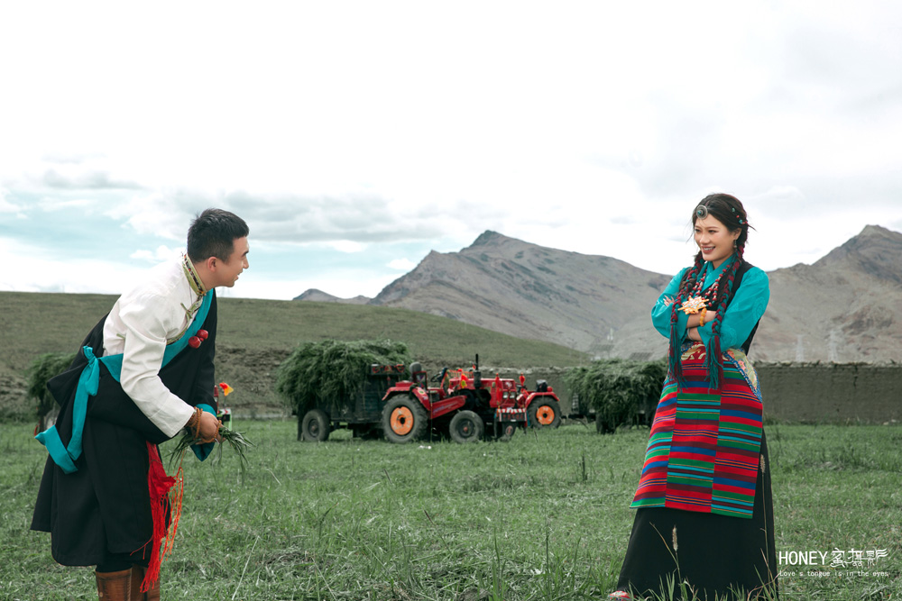 珠峰沿途_西藏婚纱摄影